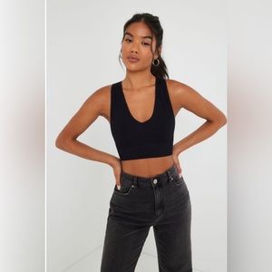 Garage Black Tank Top